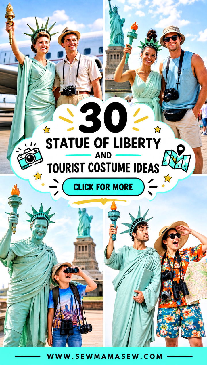 30 statue of liberty and tourist costume ideas - 30 statue of liberty and tourist costume ideas