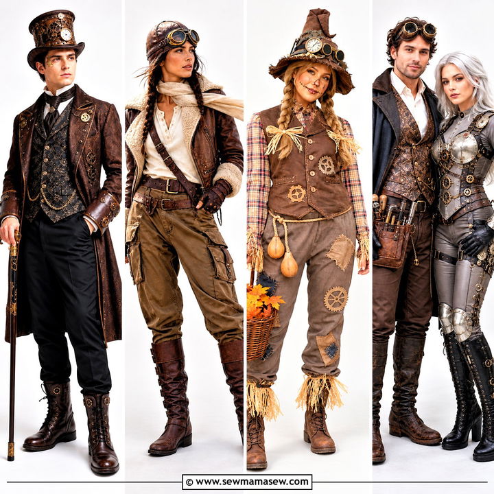 30 steampunk halloween costumes