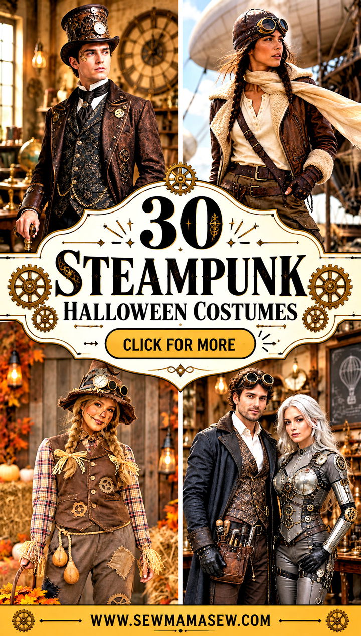 30 steampunk halloween costumes - 30 steampunk halloween costumes
