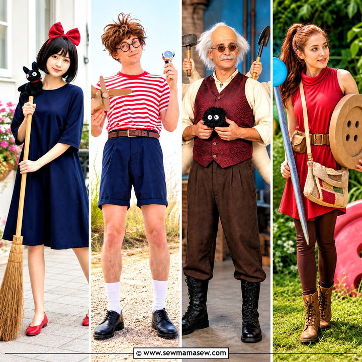 30 Studio Ghibli Halloween Costumes for Whimsical Anime Fans