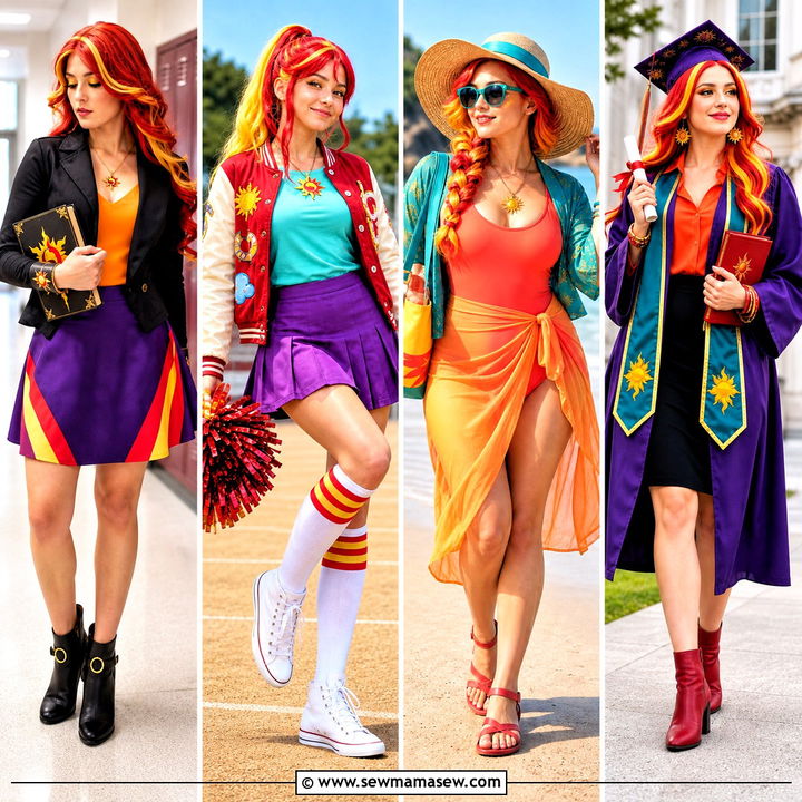 30 Sunset Shimmer Cosplay Ideas for a Fiery Convention Look