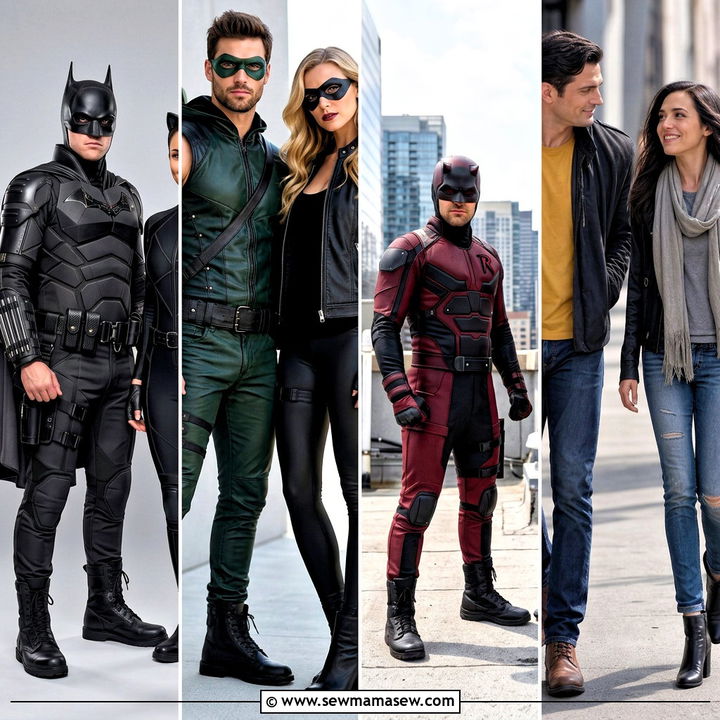 30 super hero couple costumes