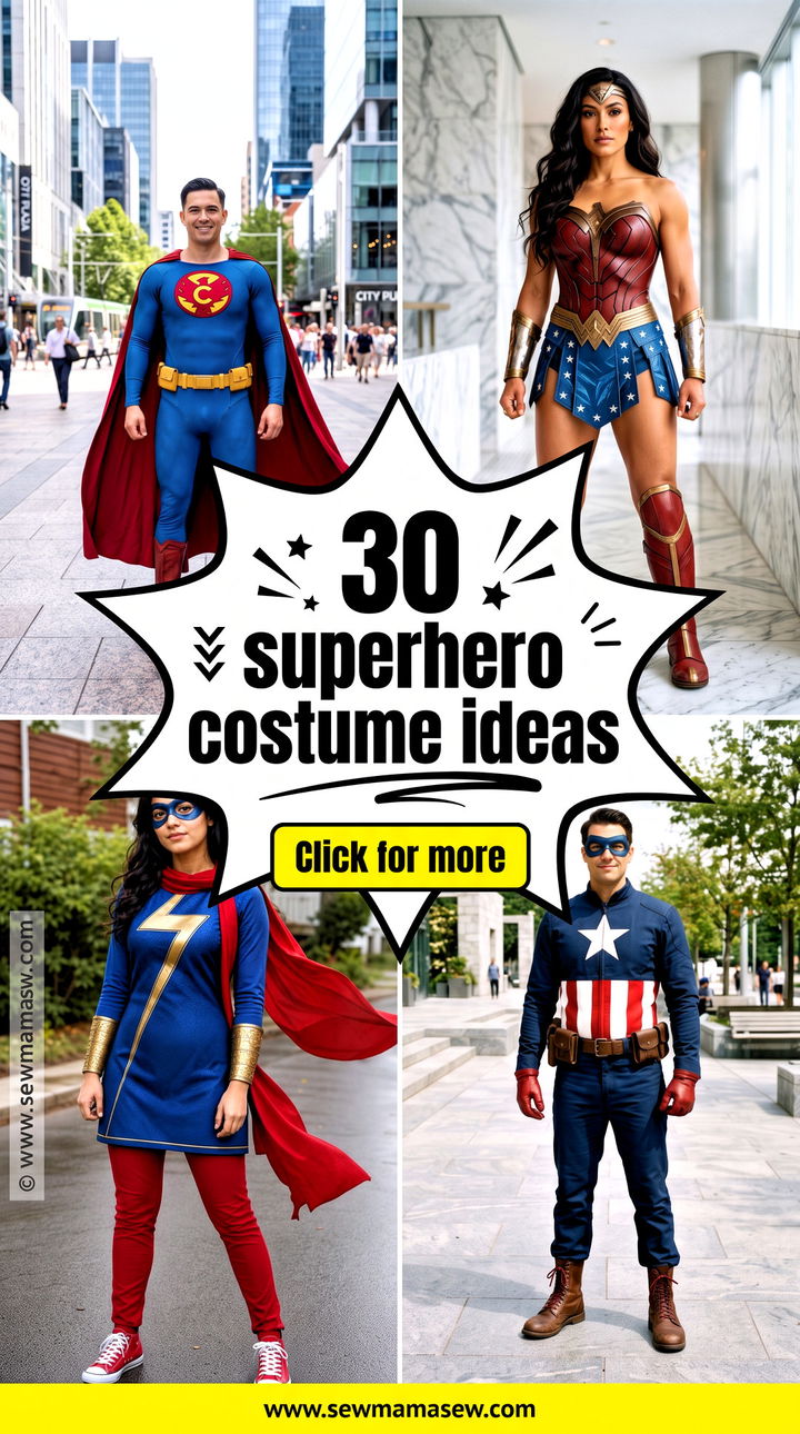 30 superhero costume ideas - 30 superhero costume ideas