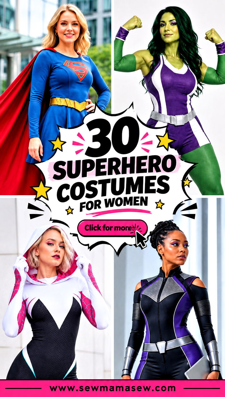 30 superhero costumes for women - 30 superhero costumes for women