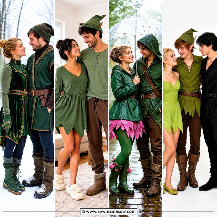 30 Tinker Bell and Peter Pan Costume Ideas for a Magical Duo