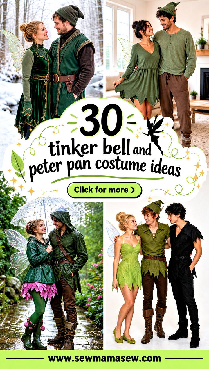 30 tinker bell and peter pan costume ideas - 30 tinker bell and peter pan costume ideas
