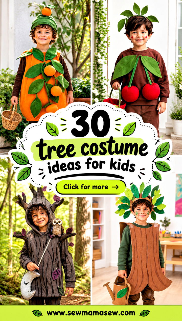 30 tree costume ideas for kids - 30 tree costume ideas for kids