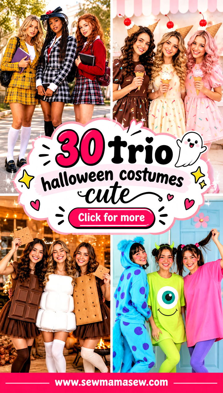 30 trio halloween costumes cute - 30 trio halloween costumes cute