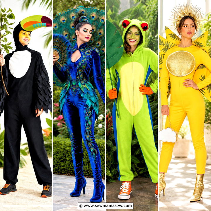 30 Tropical Costume Ideas for Colorful Summer Party Looks