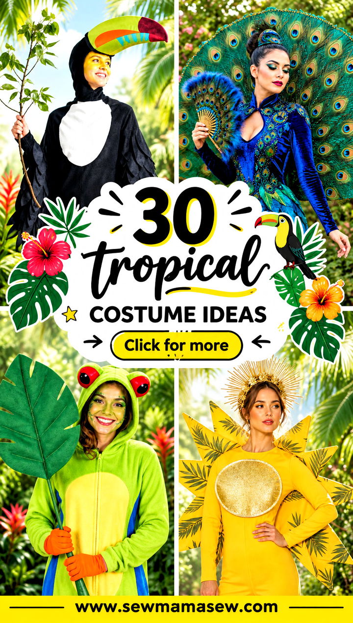 30 tropical costume ideas - 30 tropical costume ideas