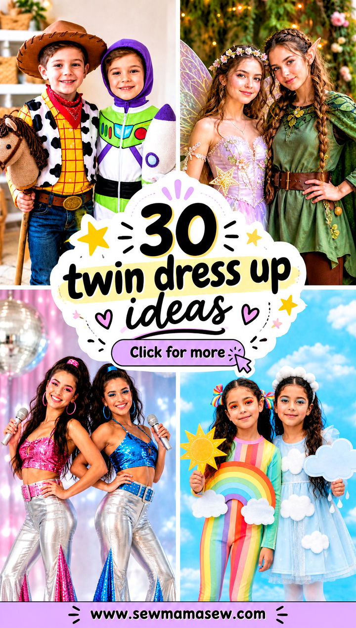 30 twin dress up ideas - 30 twin dress up ideas