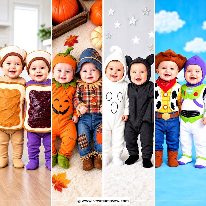 30 twin halloween costumes for babies