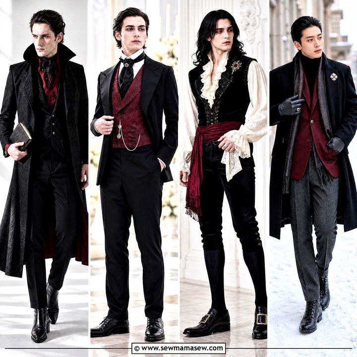 30 vampire clothes for men