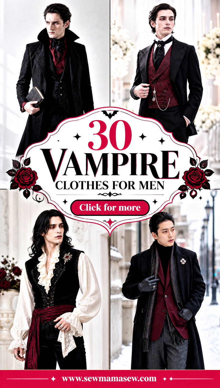 30 vampire clothes for men - 30 vampire clothes for men
