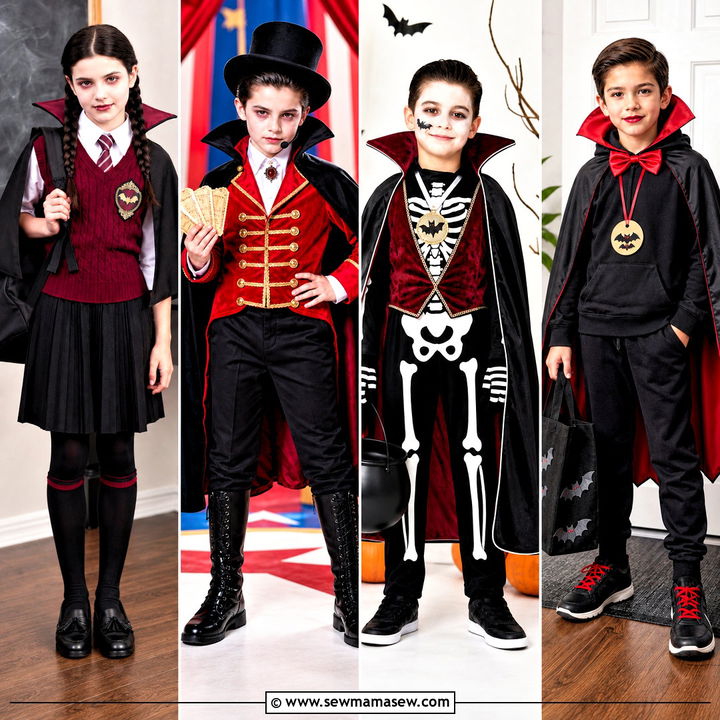 30 Vampire Costume Ideas for Kids for a Spooky Halloween