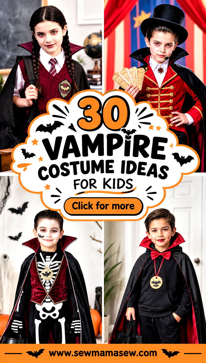 30 vampire costume ideas for kids - 30 vampire costume ideas for kids