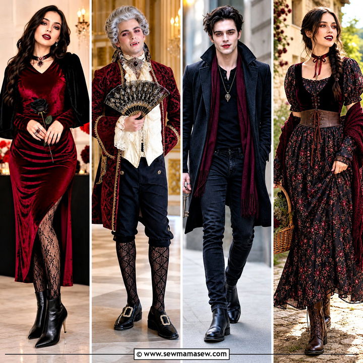 30 vampire costume outfit ideas