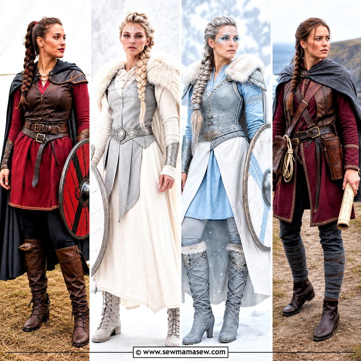30 Viking Warrior Woman Costumes for a Fierce Halloween
