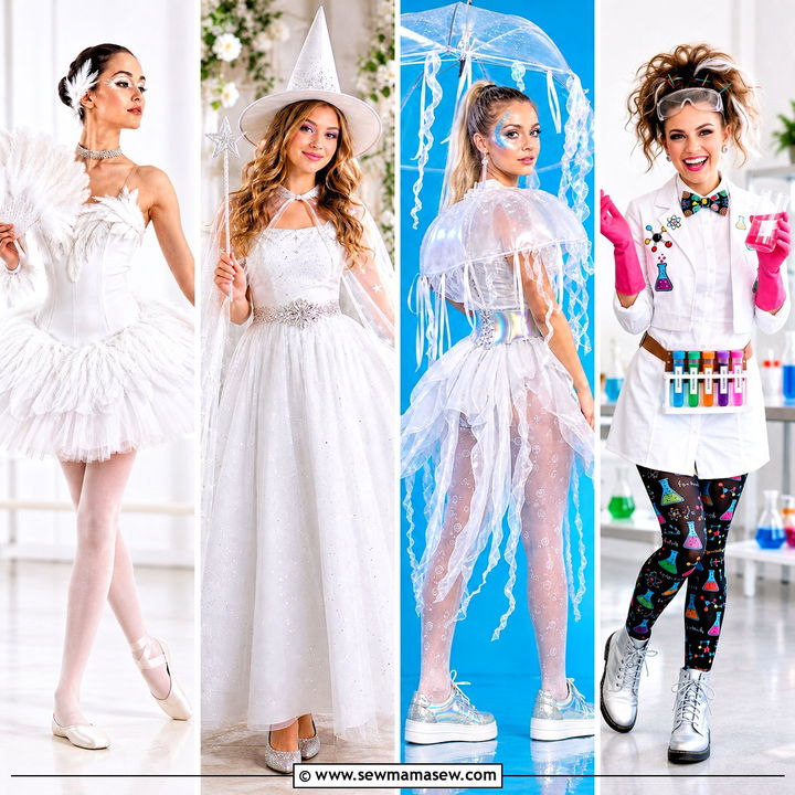 30 White Dress Halloween Costume Ideas for Enchanting Looks