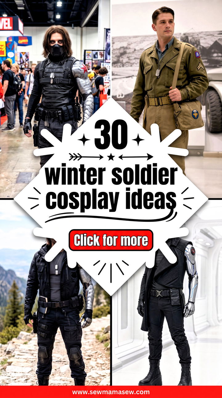 30 winter soldier cosplay ideas - 30 winter soldier cosplay ideas