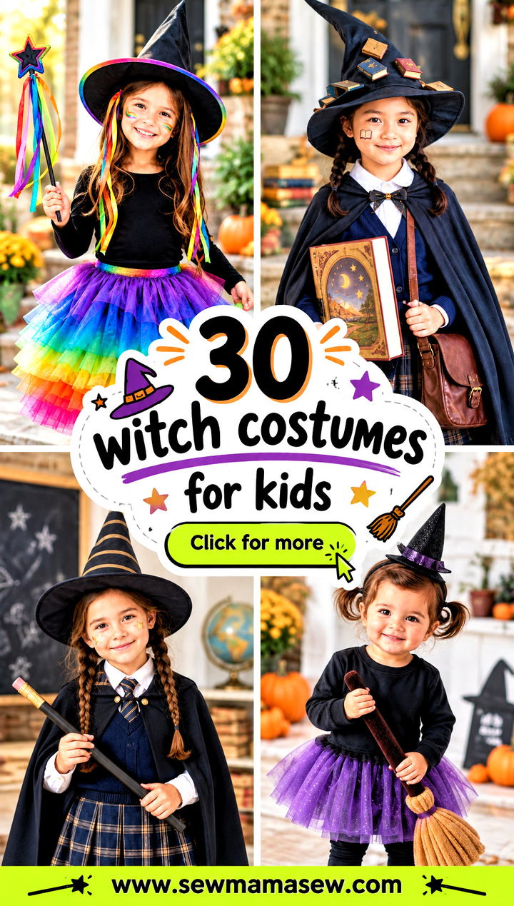 30 witch costumes for kids - 30 witch costumes for kids