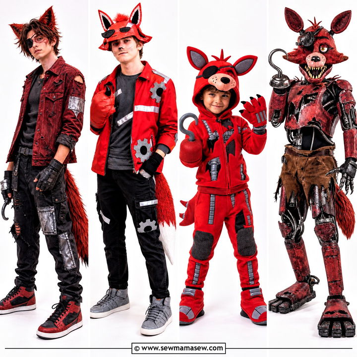 30 withered foxy cosplay ideas
