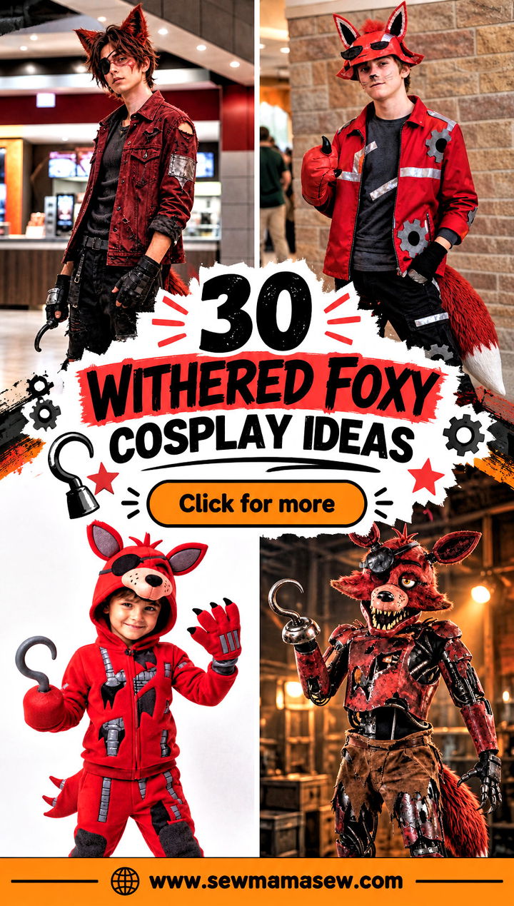 30 withered foxy cosplay ideas - 30 withered foxy cosplay ideas