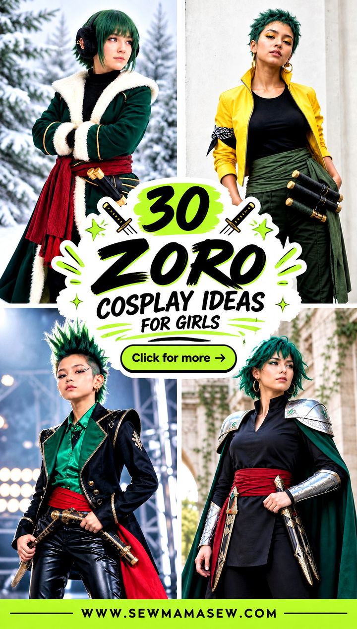 30 zoro cosplay ideas for girls - 30 zoro cosplay ideas for girls