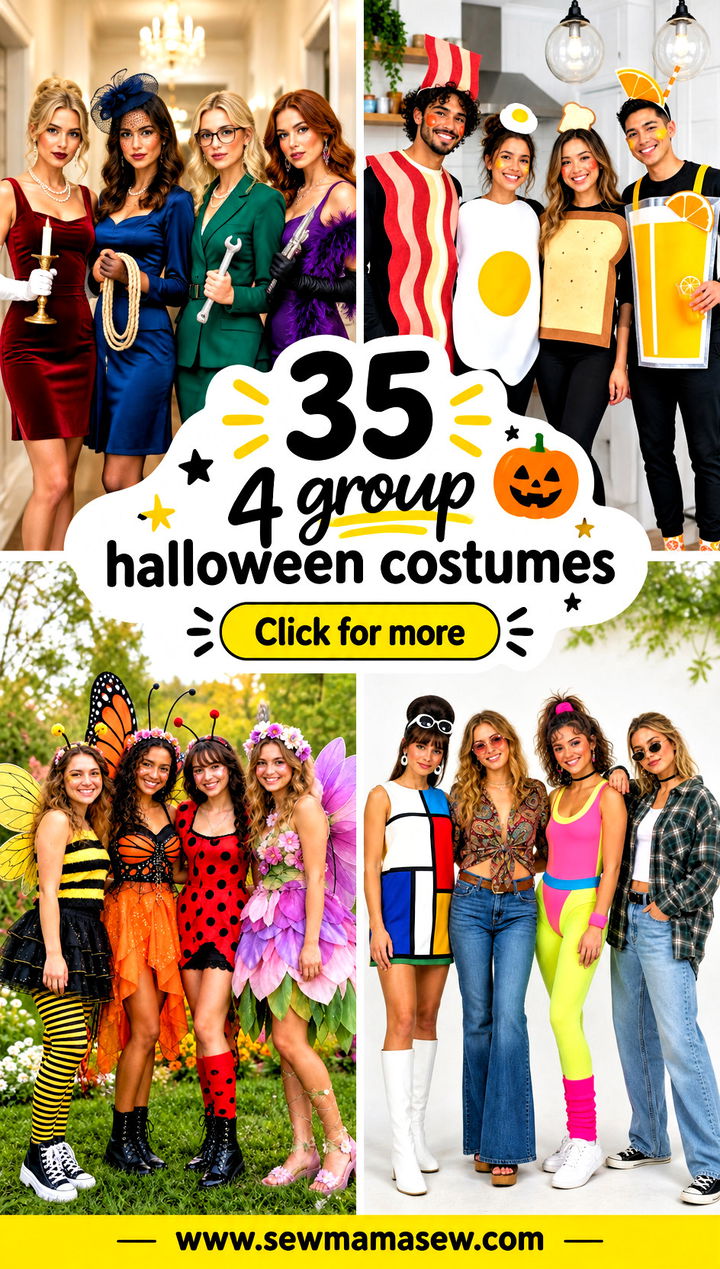 35 4 group halloween costumes - 35 4 group halloween costumes