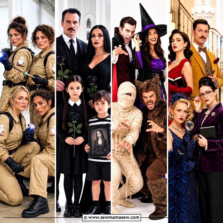 35 4 people costume ideas