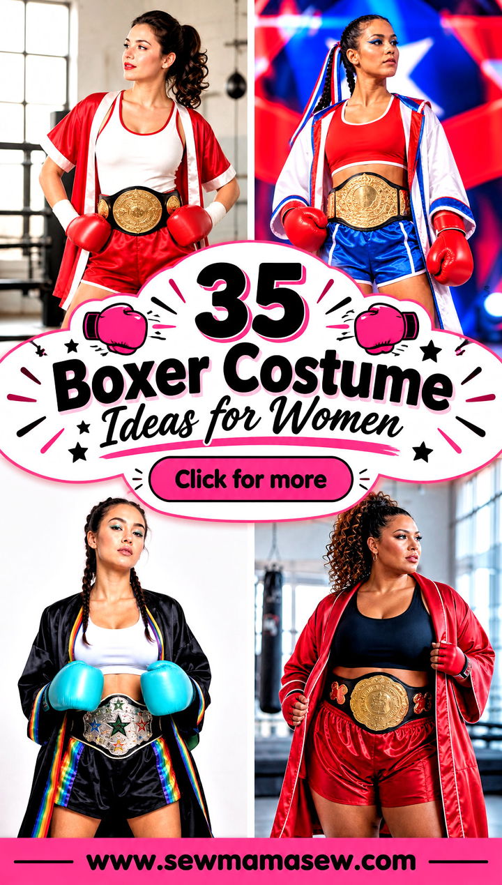 35 Boxer Costume Ideas for Women - 35 Boxer Costume Ideas for Women