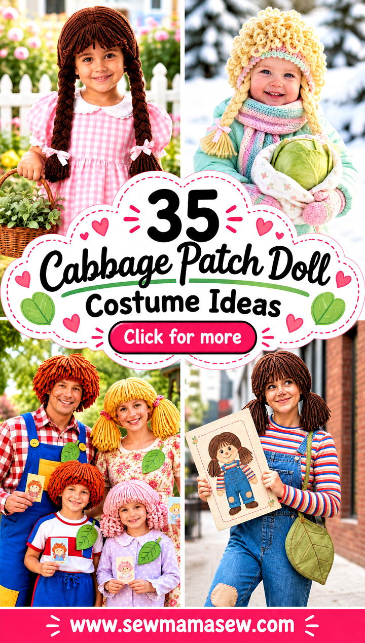 35 Cabbage Patch Doll Costume Ideas - 35 Cabbage Patch Doll Costume Ideas