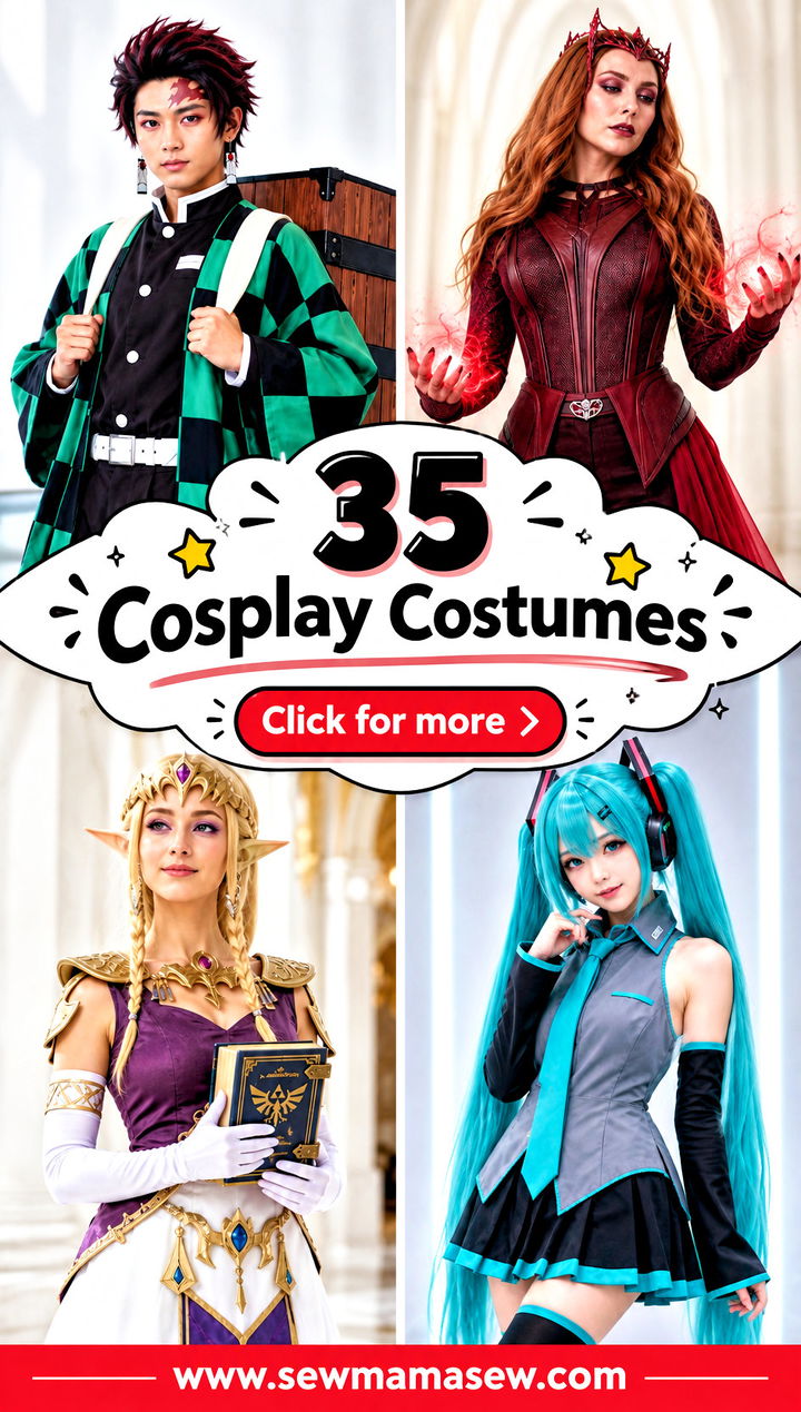 35 Cosplay Costumes - 35 Cosplay Costumes
