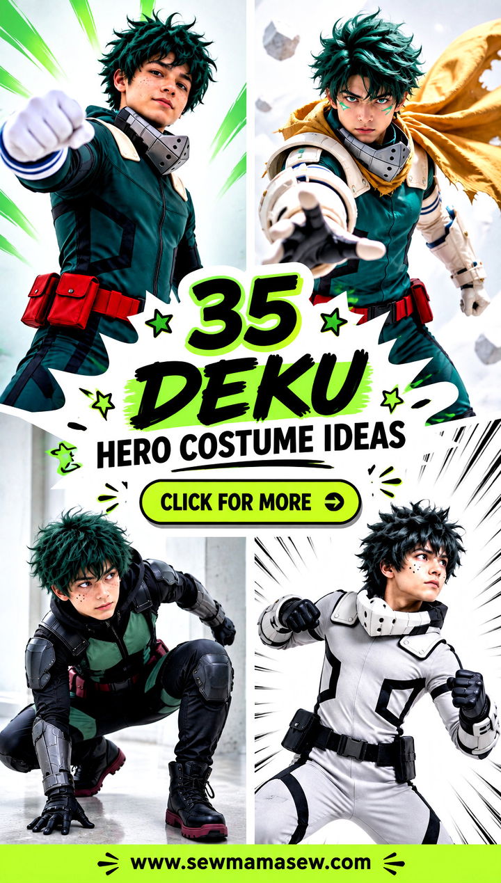 35 Deku Hero Costume Ideas - 35 Deku Hero Costume Ideas