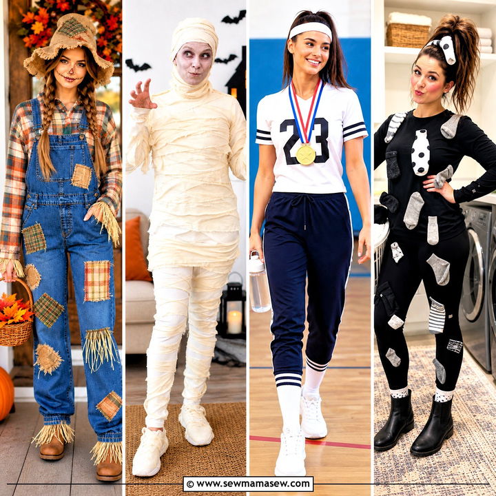 35 Easy At Home Halloween Costumes
