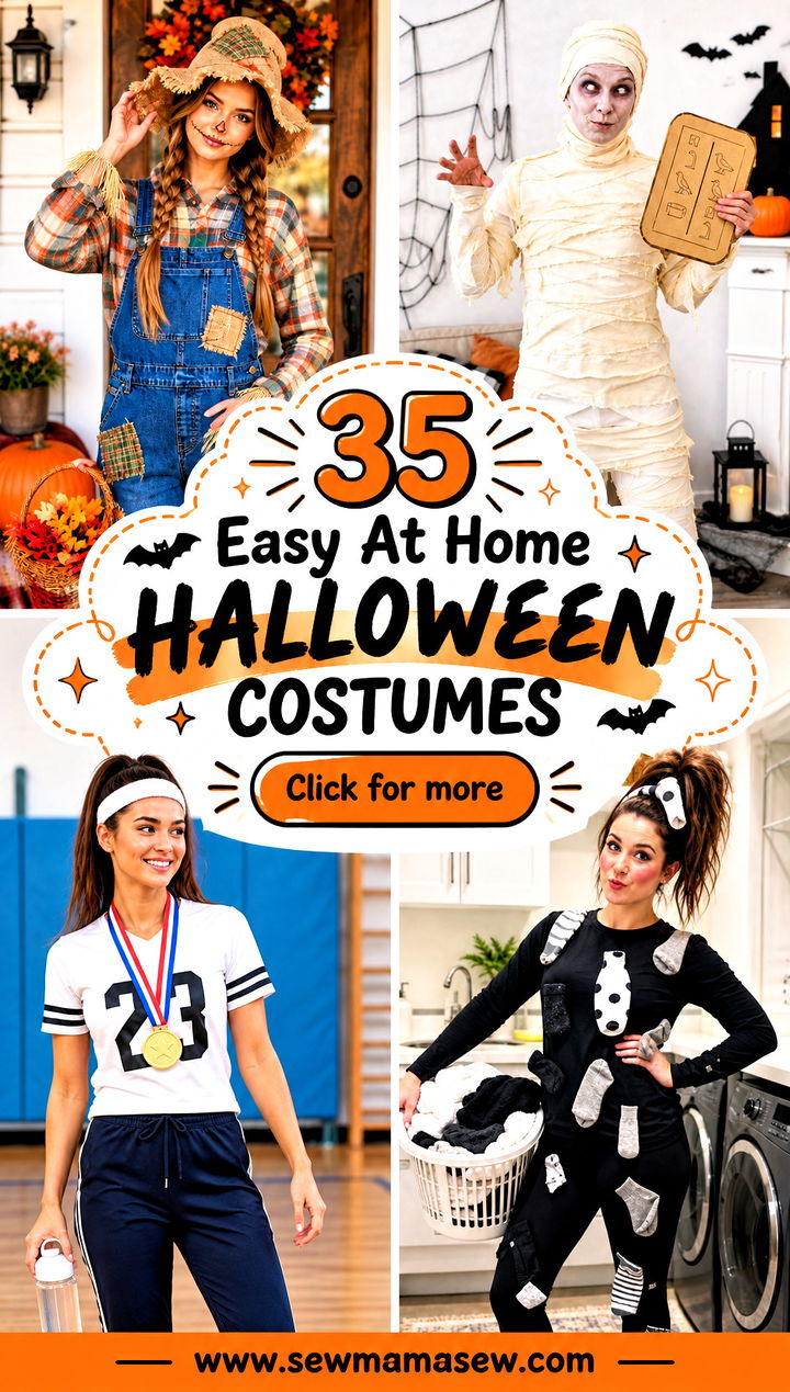 35 Easy At Home Halloween Costumes - 35 Easy At Home Halloween Costumes