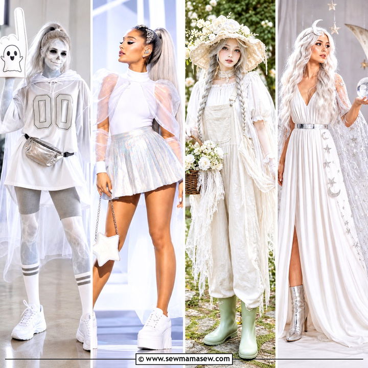 35 Ghost Outfit Ideas for a Playfully Spooky Halloween Look
