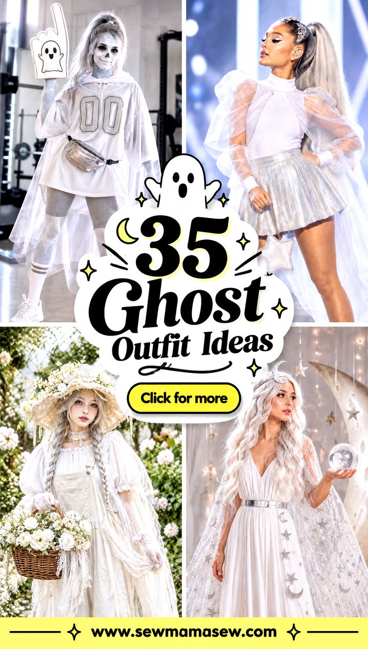 35 Ghost Outfit Ideas - 35 Ghost Outfit Ideas