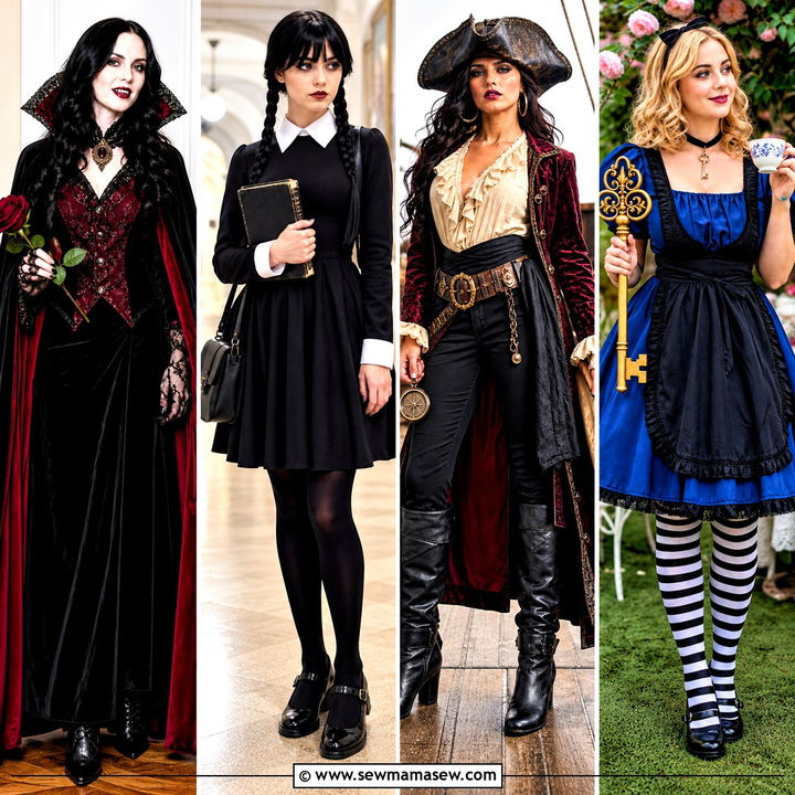35 Gothic Halloween Costumes
