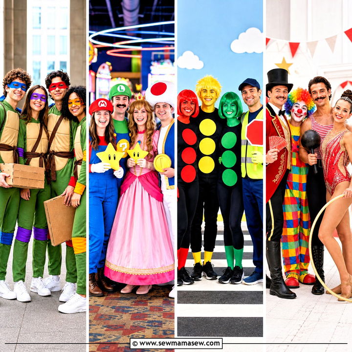 35 Group Halloween Costumes For 4