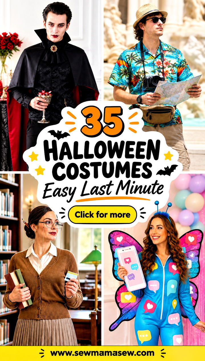 35 Halloween Costumes Easy Last Minute - 35 Halloween Costumes Easy Last Minute