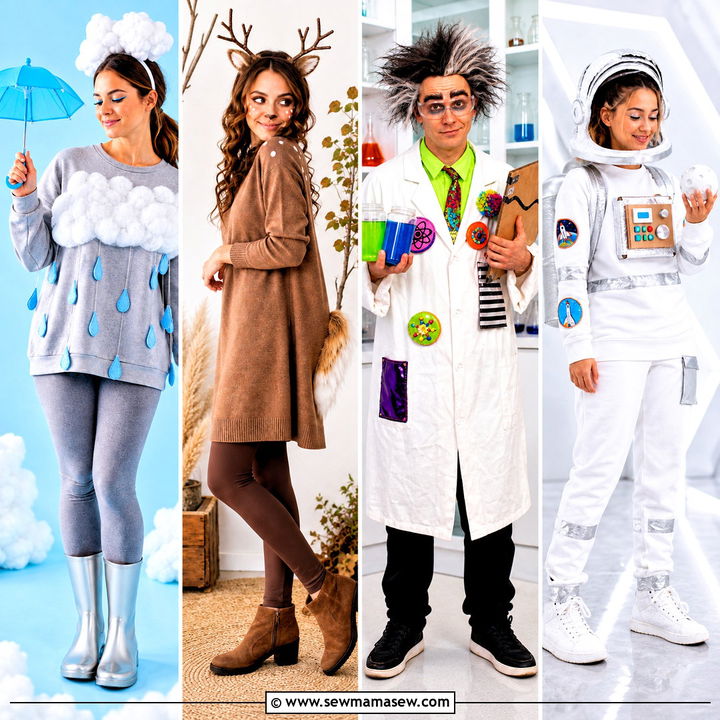 35 Home Made Halloween Costumes: Clever DIY Party Looks