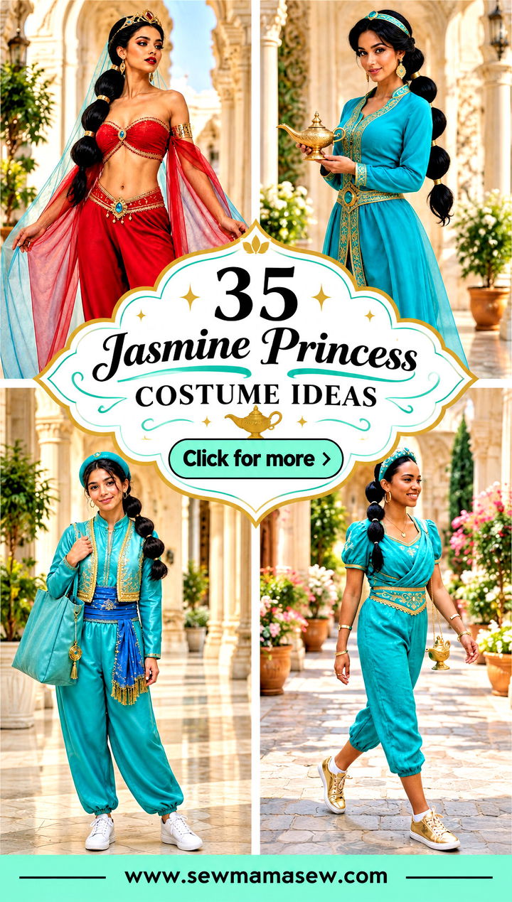 35 Jasmine Princess Costume Ideas - 35 Jasmine Princess Costume Ideas