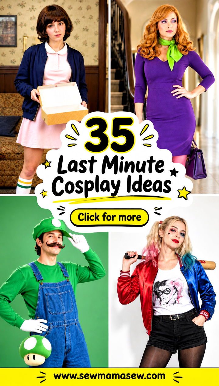 35 Last Minute Cosplay Ideas - 35 Last Minute Cosplay Ideas