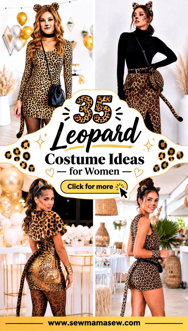35 Leopard Costume Ideas for Women - 35 Leopard Costume Ideas for Women