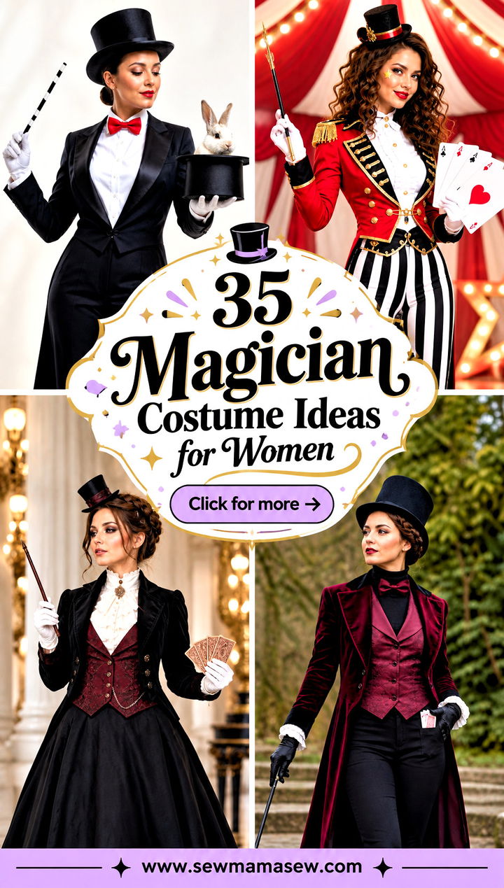 35 Magician Costume Ideas for Women - 35 Magician Costume Ideas for Women
