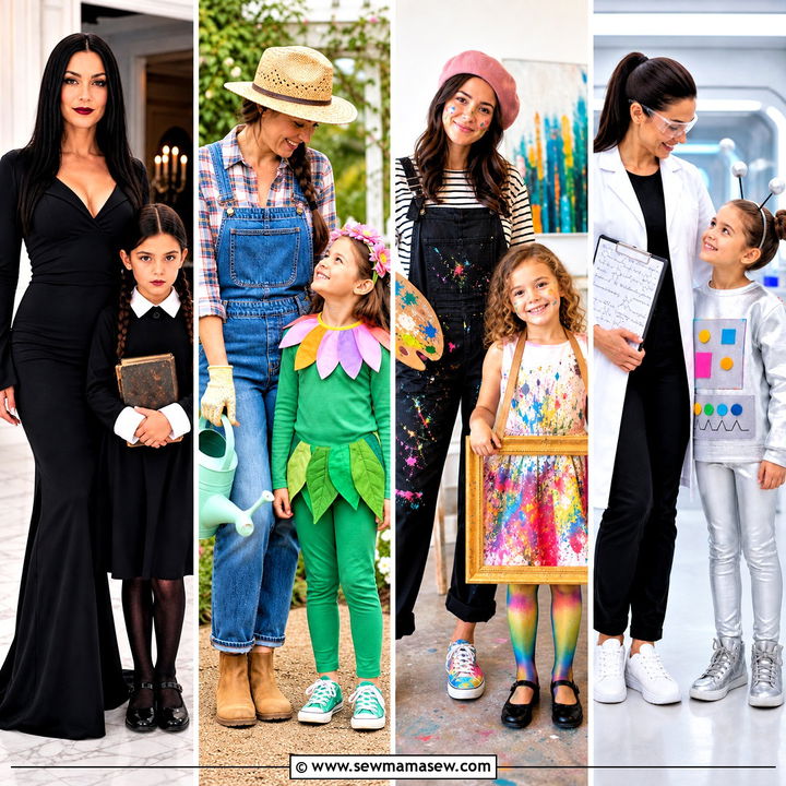 35 Mother Daughter Halloween Costumes