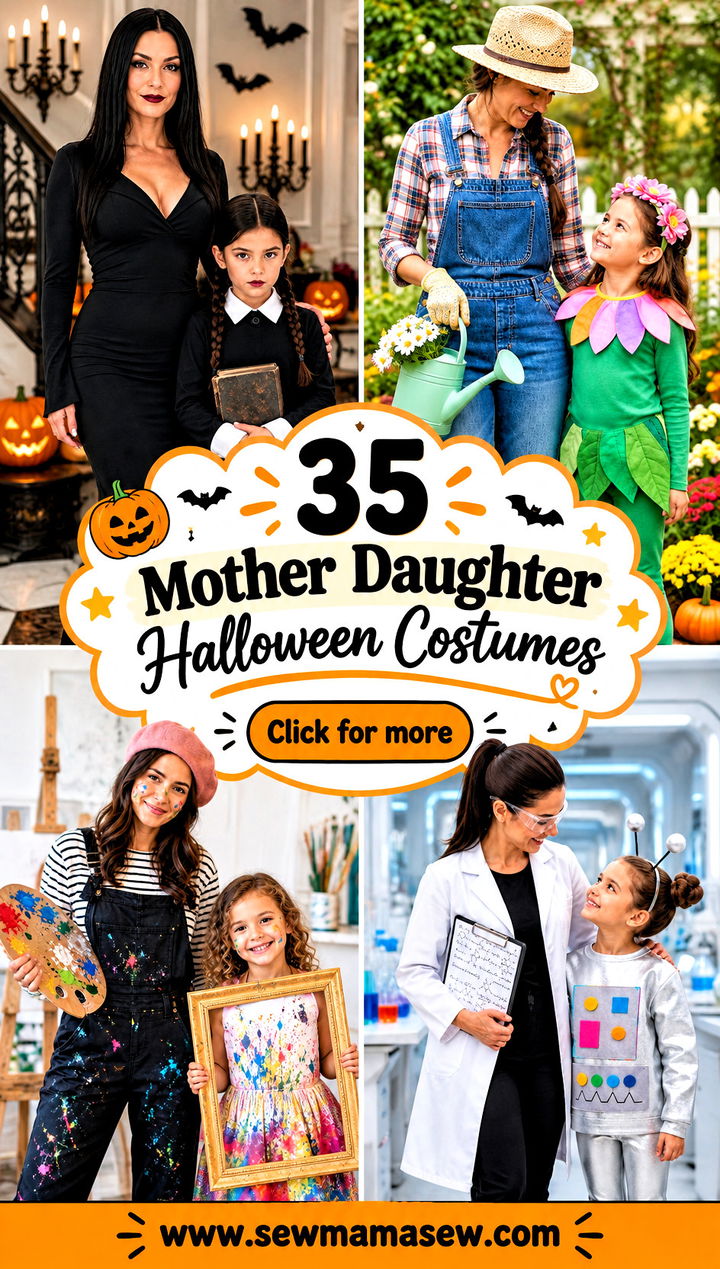 35 Mother Daughter Halloween Costumes - 35 Mother Daughter Halloween Costumes