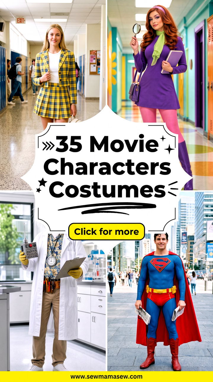 35 Movie Characters Costumes - 35 Movie Characters Costumes