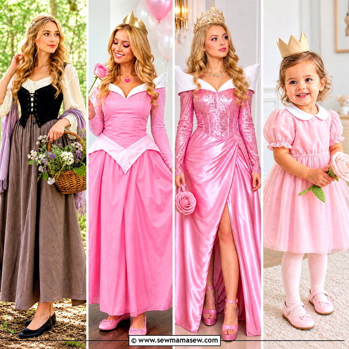 35 Princess Aurora Costume Ideas